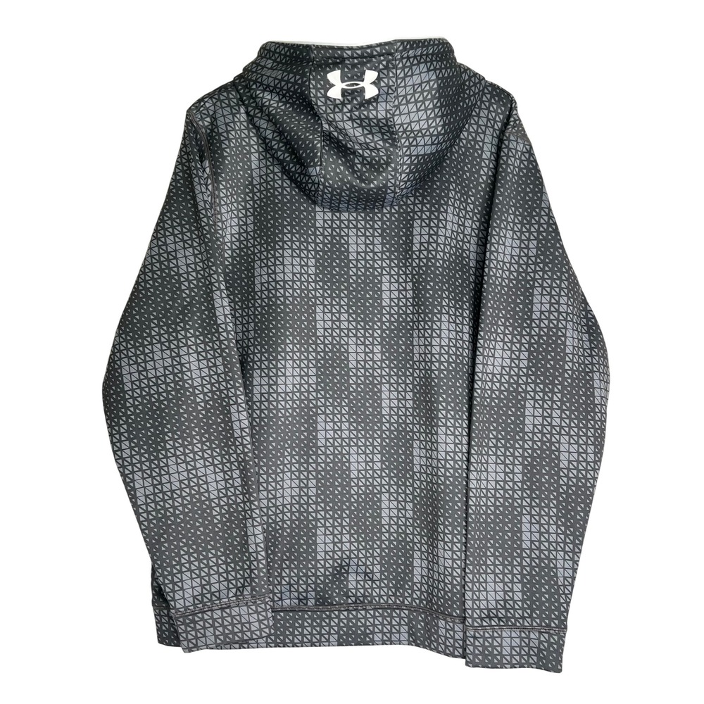 Under Armour Mens US Marines Protect This House Hoodie Gray Geometric LG Loose - Picture 3 of 7